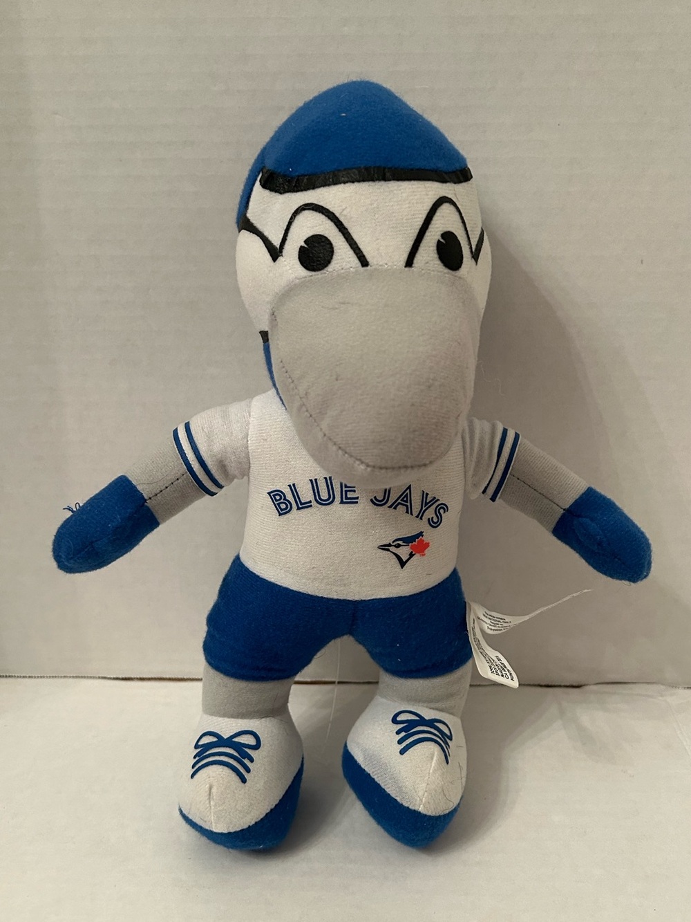 Toronto blue jays Ace Plush Mascot Toy - Blue and White
